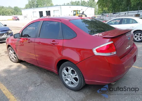 2009 Ford Focus Ses из США, поврежденный, VIN 1FAHP36N49W200074